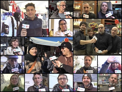 Da commercianti, cittadini e ambulanti i migliori auguri di Buon Natale! [VIDEO]