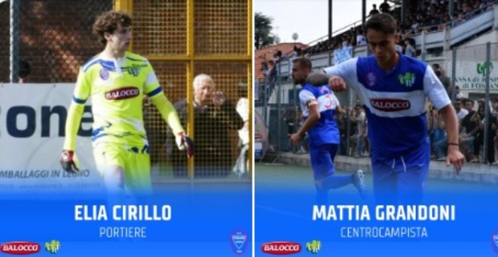 Calcio Serie D: Fossano, ufficiali le conferme di Cirillo e Grandoni