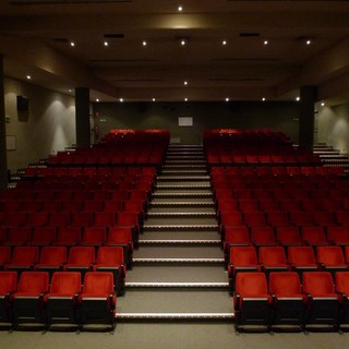 L'interno dell'ex teatro Baretti