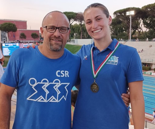 Nuoto, campionati italiani di Categoria: bronzo nei 200 farfalla per Cristina Caruso del CSR