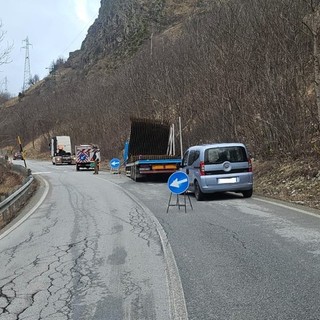 Le immagini del mezzo coinvolto nel tardo pomeriggio di ieri in alta Valle Stura