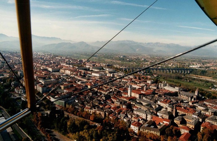 Cuneo, vista dalla Torre civica