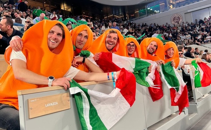 I Carota Boys al Roland Garros