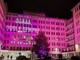Il Santa Croce di Cuneo si illumina di rosa per le iniziative dedicate alla salute delle donne
