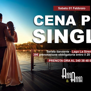 Torna la cena per single più Attesa dell'anno!