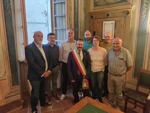 Insediata la nuova amministrazione di Clavesana con il neo sindaco Bruno Terreno