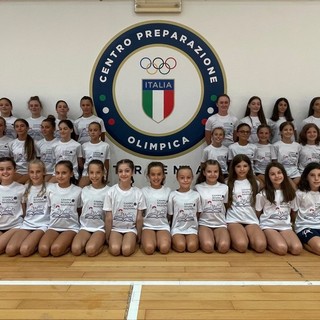 Cuneoginnastica in ritiro al centro di preparazione olimpica di Tirrenia