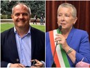 Il consigliere di minoranza Giancarlo Boselli e la sindaca di Cuneo Patrizia Manassero