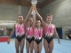 Le atlete della Cuneoginnastica si laureano campionesse interregionali