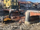 I l vecchio ponte Odasso di Garessio era stato demolito dopo le due devastanti alluvioni che avevano sconvolto il paese