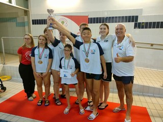 Momenti di gloria per i ragazzi diversamente abili del nuoto