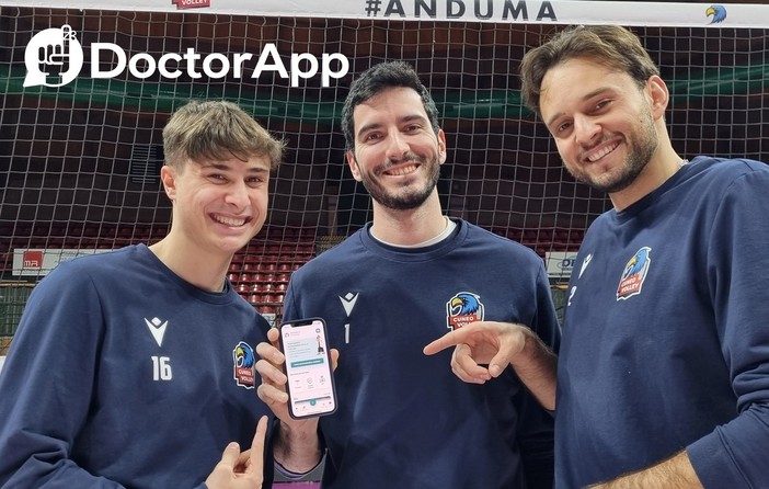 DoctorApp è un nuovo partner del Cuneo Volley