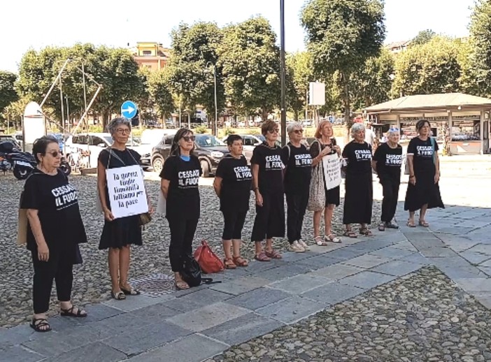 A Mondovì proseguono le manifestazioni delle Donne in Cammino per la pace