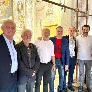 Piozzo, svelati i lavori di restauro della facciata alla chiesa dell'Albarosa