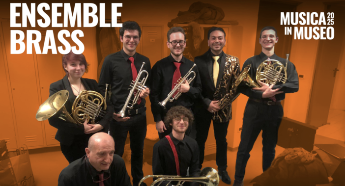 L'Ensemble Brass in concerto per “Musica in Museo”