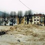 Il ponte Odasso sommerso dal Tanaro nel '94 - Foto Sergio Rubaldo Fotoflash