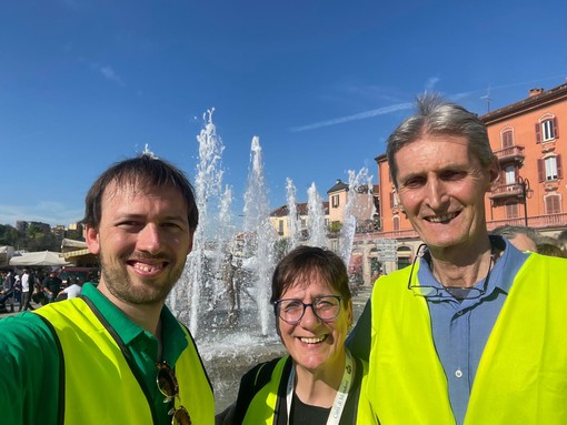 Gli EcoVolontari sono scesi in campo anche per la Fiera di Primavera