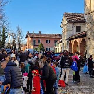 Successo a Lesegno per Carnevale dei bambini