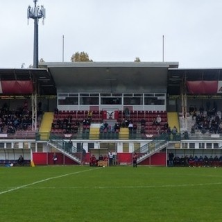 L'interno dello stadio &quot;F.lli Paschiero&quot; di Cuneo