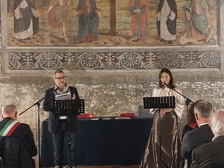 Saluzzo, l'inaugurazione della quarta edizione della Festa del libro medioevale e antico