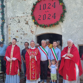 Compie mille anni la cappella di San Nazario a Lesegno