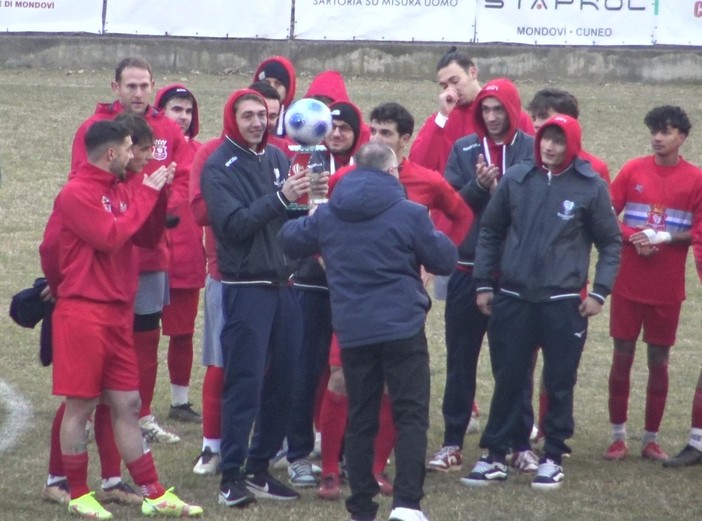 Calcio: la Monregale vince 1-0 contro il Cuneo Olmo e si aggiudica il 1° Trofeo dell'Epifania (VIDEO)