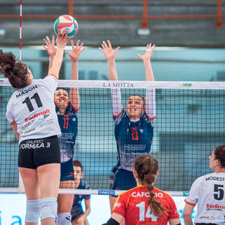 Una immagine del match (foto sito legavolleyfemminile)