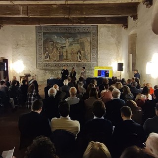 Saluzzo, l'inaugurazione della quarta edizione della Festa del libro medioevale e antico