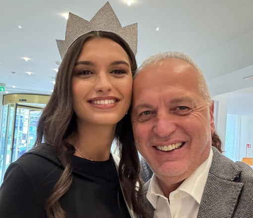 Francesca con il papà