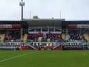 L'interno dello stadio &quot;F.lli Paschiero&quot; di Cuneo