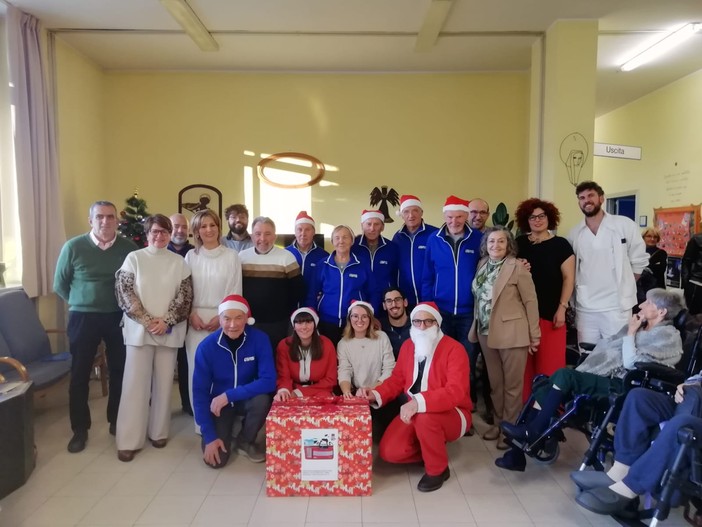 Festa di Natale con l'Avis alla R.S.A Padre Fantino di Borgo San Dalmazzo