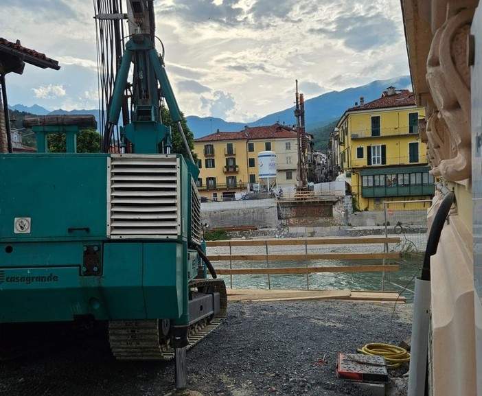 Slitta di un mese il varo del nuovo ponte Odasso a Garessio