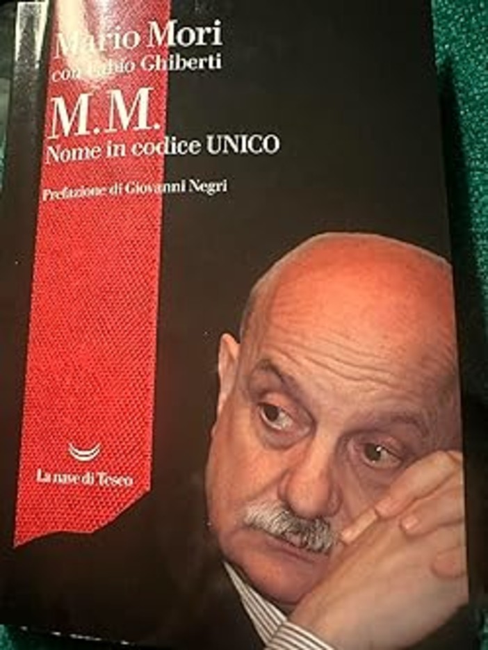 Gen. Mario Mori copertina del libro.