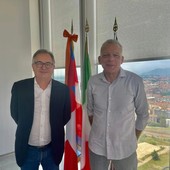 L'assessore regionale Marco Gallo e il sindaco Luciano Sciandra