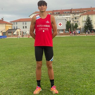 Giacomo Provera dell'Atletica Mondovì