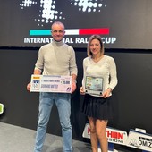 Motori: Giordano e Siragusa premiati per la vittoria del Trofeo 4 Ruote Motrici della International Rally Cup 2024