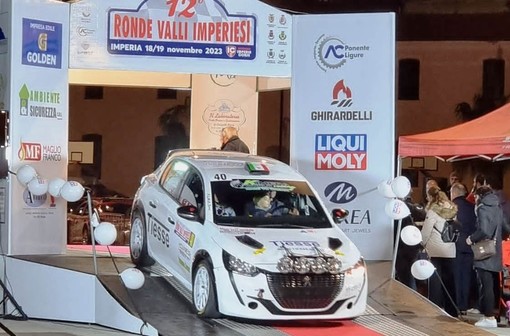 Motori: sesto posto per Matteo Giordano e Manuela Siragusa al &quot;12° Ronde Valli Imperiesi&quot;