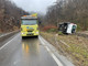 Fiat Scudo esce di strada e si ribalta a Frabosa Sottana: nessun ferito