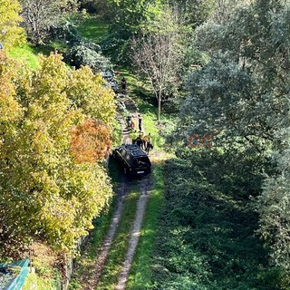 Vigili del fuoco a Dronero per il recupero di una salma nel torrente Maira