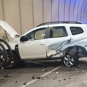 Maxi incidente nel tunnel di Vicoforte: 23enne denunciato per lesioni stradali
