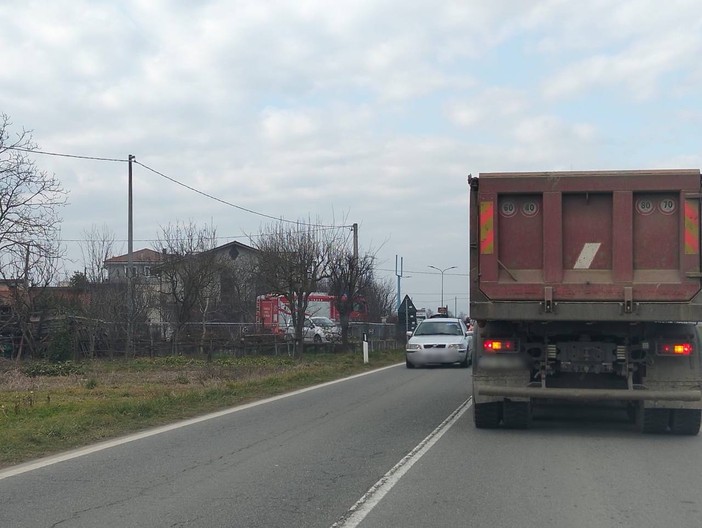 Incidente a Ceva in via Mondovì