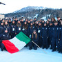 Azzurri in una foto di gruppo (fisi)