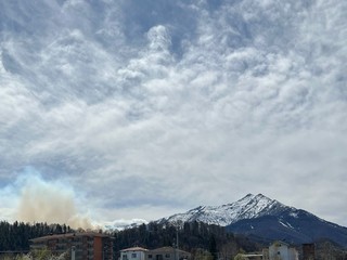 Il fumo visto da Chiusa di Pesio