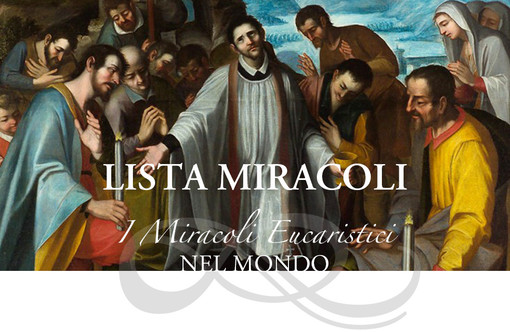 A Verduno  la mostra dal titolo “I Miracoli Eucaristici nel mondo”