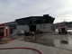 Incendio capannone nella zona industriale di Niella Tanaro