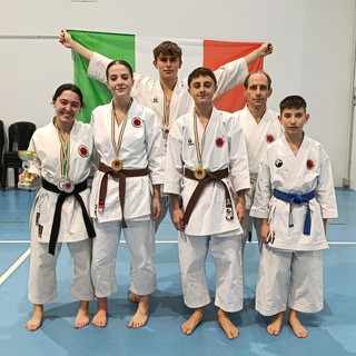 Karate, Cuneo brilla a livello internazionale