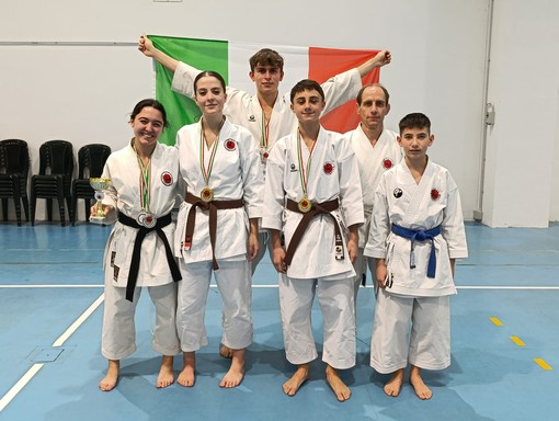 Karate, Cuneo brilla a livello internazionale