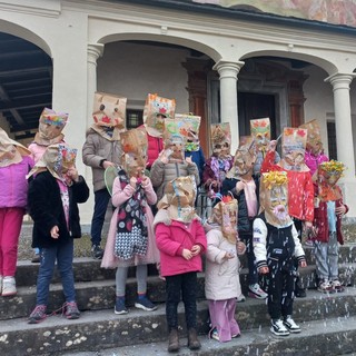 Borgo San Dalmazzo: il santuario di Monserrato ha ospitato un laboratorio creativo dedicato al Carnevale