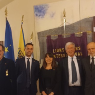 Lions Club Mondovì Monregalese con il Governatore Distrettuale Vincenzo Benza