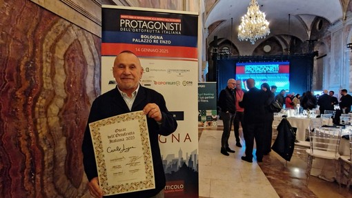 All’imprenditore saluzzese Carlo Lingua di RK Growers l’Oscar dell’Ortofrutta Italiana 2025